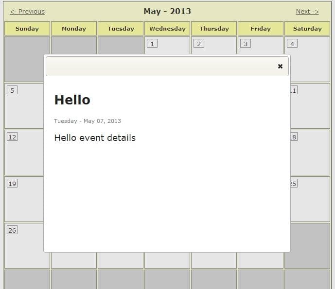 Quick and Simple Calendar in ColdFusion A Blog By Tony Junkes